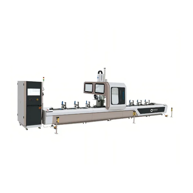 4-Axis CNC Pərdə Divar Qazma Freze Mərkəzi