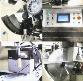 5-Oxlu CNC Pəncərə və Qapı Profil Kəsicisi