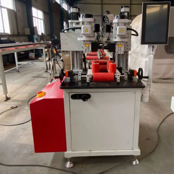 CNC Termal Break Alüminium Knurling Daxiletmə Maşın