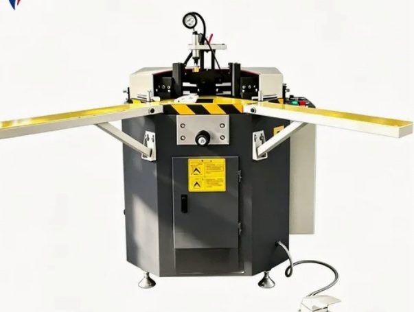 Yüksək Dəqiqlikli 140 mm Alüminium Profil Künc Birleştirici Maşın