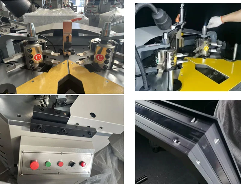140mm Aluminum Profile Corner Combining Machine
