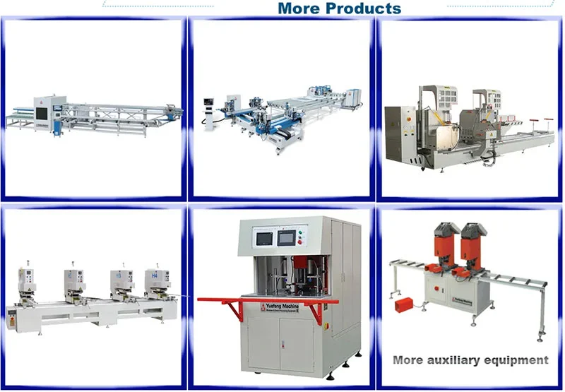 140mm Aluminum Profile Corner Combining Machine