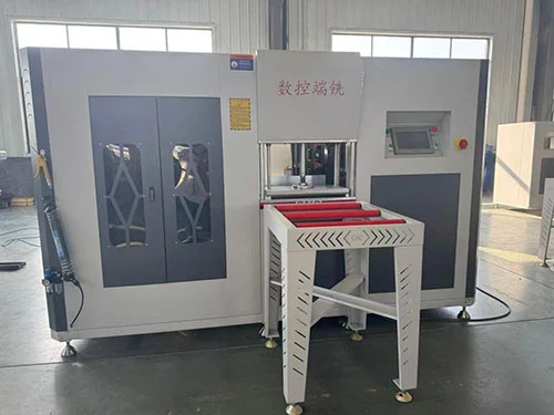 Dual Cut Axis End Miller Thermal Break Aluminium Production Line